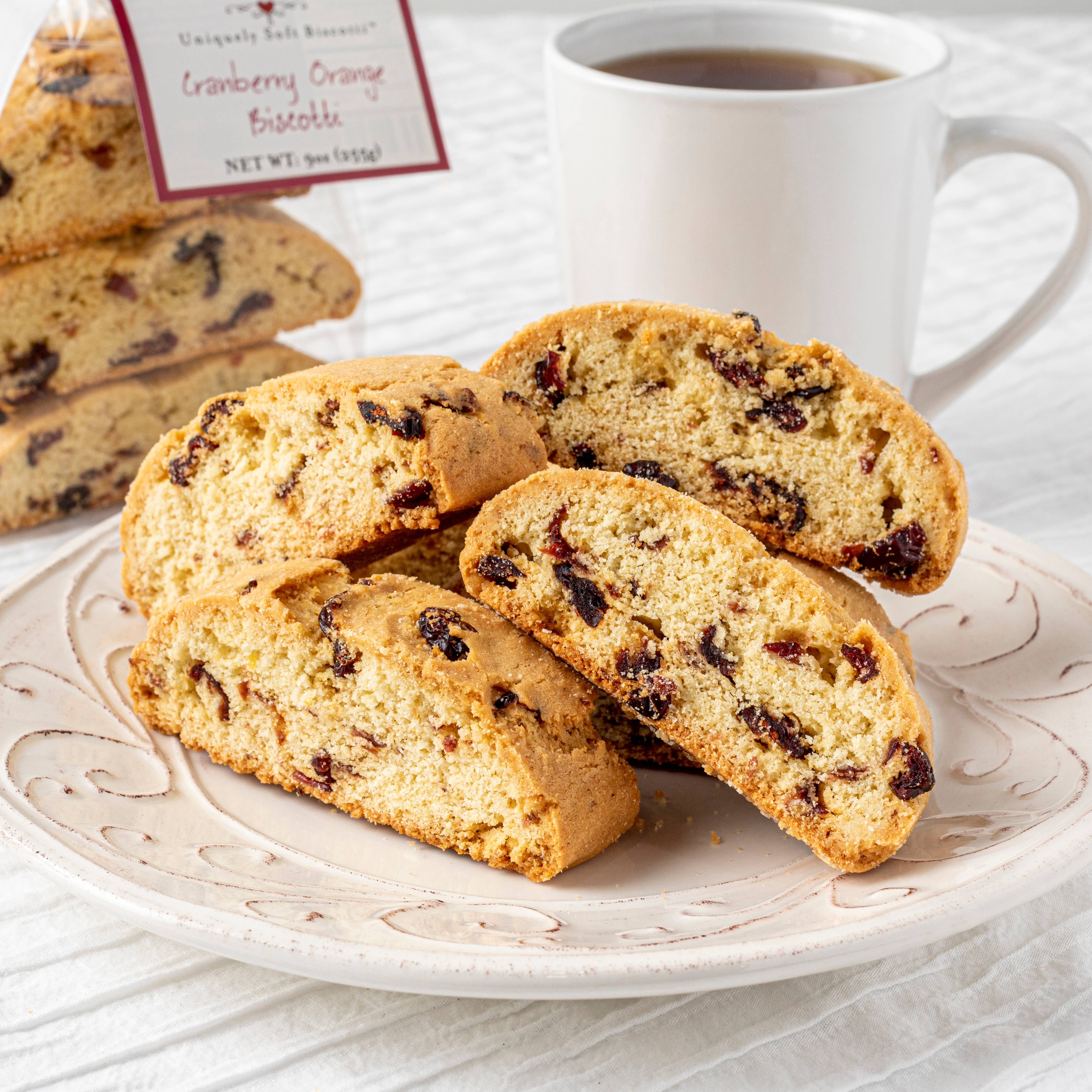 Cranberry Orange Biscotti