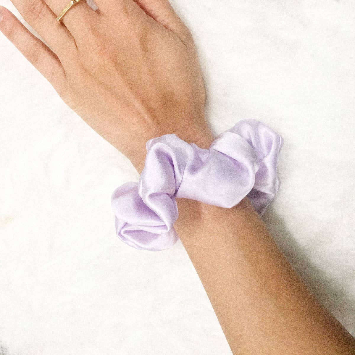 Silk Scrunchie Trio Set