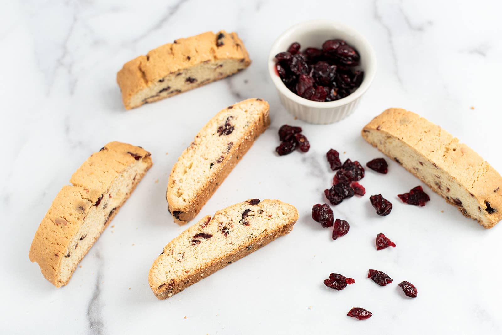 Cranberry Orange Biscotti